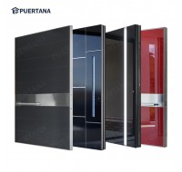 Luxury stainless steel door